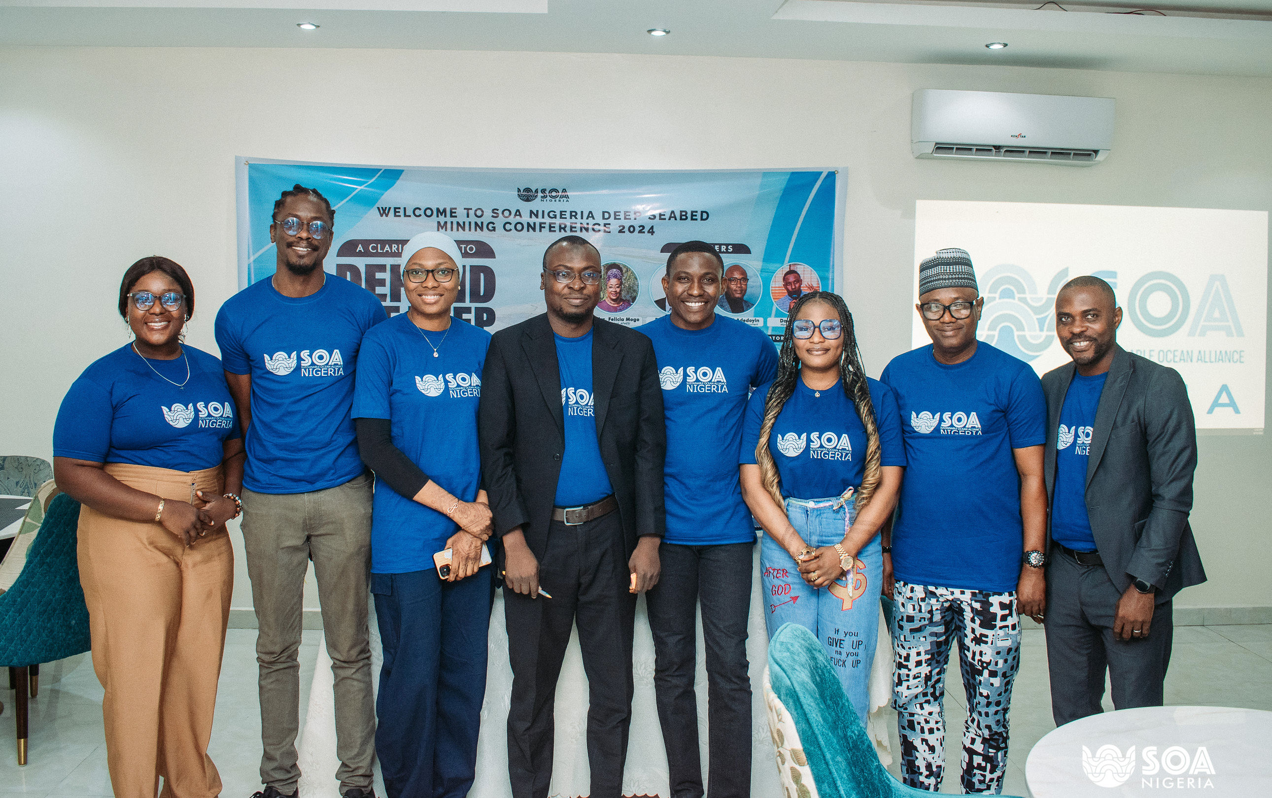 Youth delegates at the Defend the Deep forum